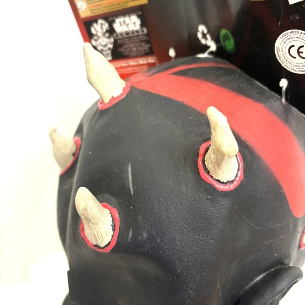 Darth Maul Latex Mask Official Star Wars episode 1 Rubie’s #2541 NWT NOS